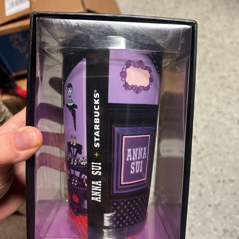 Anna Sui x Starbucks Purple Ceramic Mug